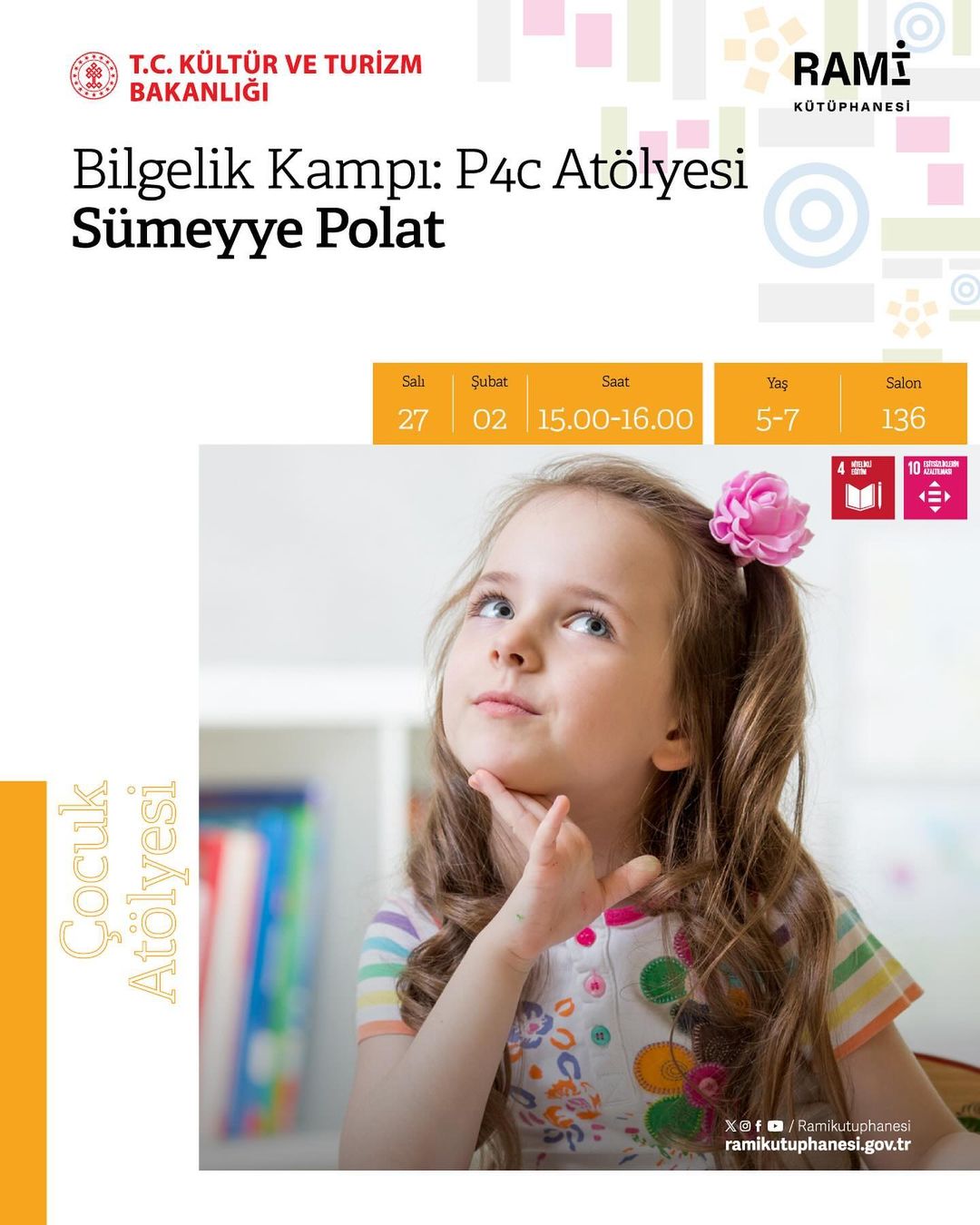 Rami Kütüphanesi - "Bilgelik Kampı: P4C Çocuk Atölyesi" Sümeyye Polat
